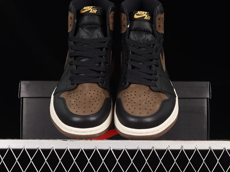 All categories Air Jordan Jordan series basketball shoes Air Jordan 1 High P version Air Jordan 1 High OG "Black Cement" AJ1 Joe 1 Mocha black toe DZ5485-020